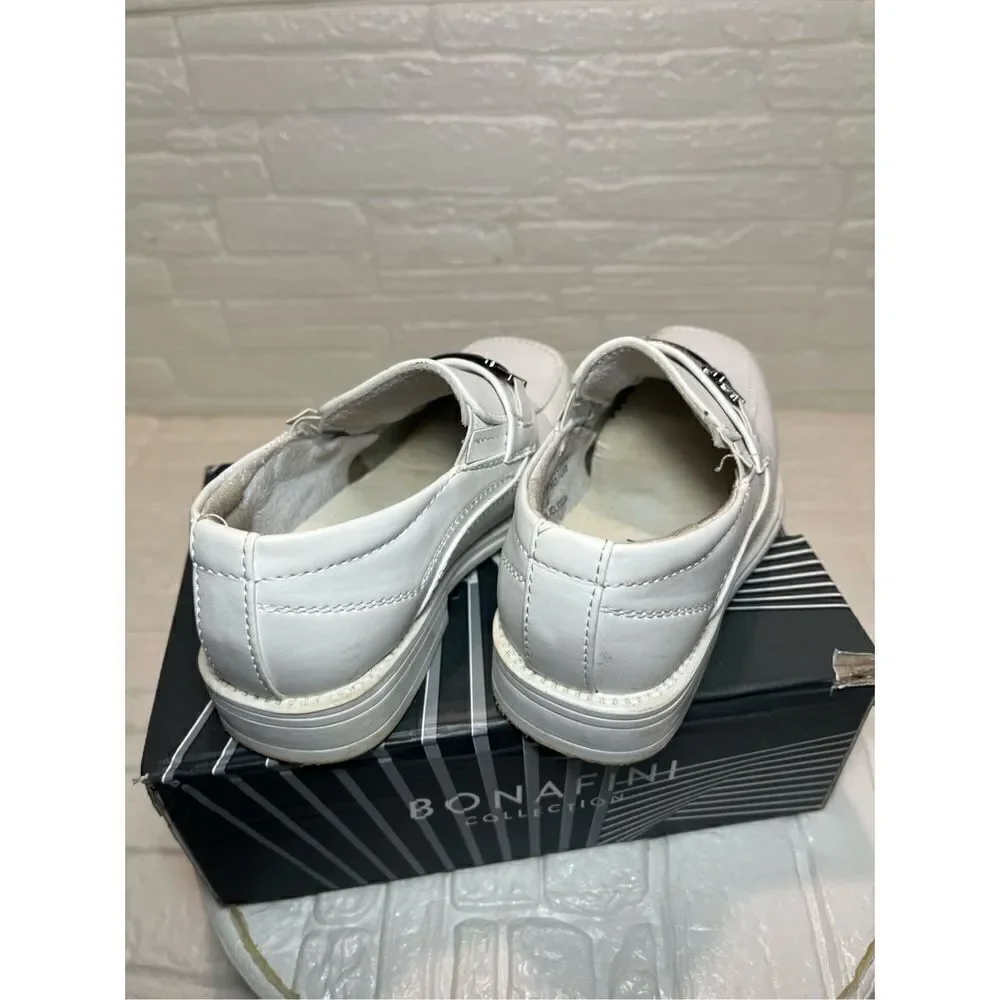 Toddler white dress shoes genuine leather